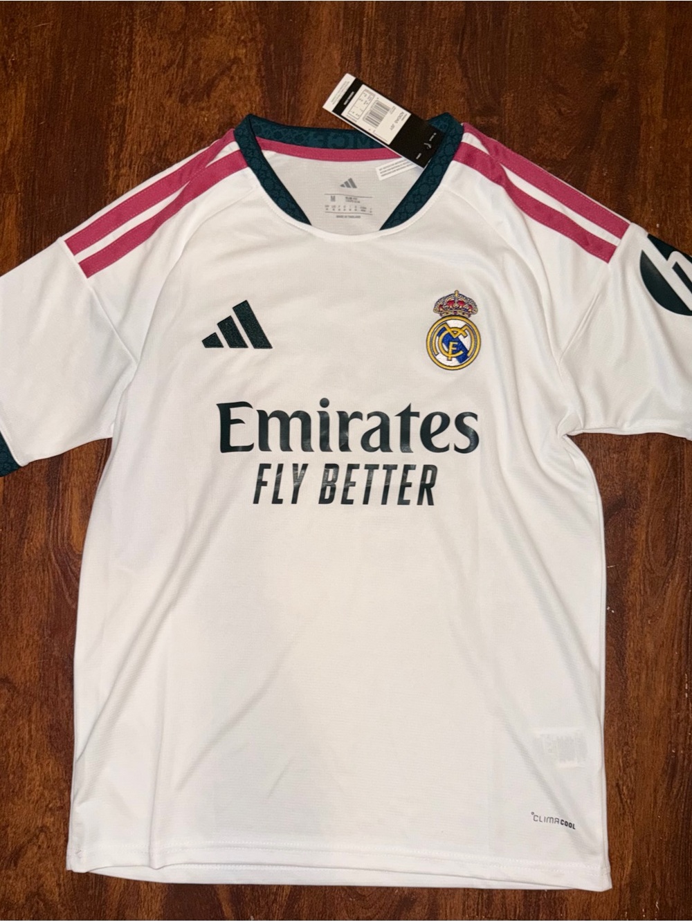 Real Madrid Kylian Mbappé #10 26/27 Home Jersey Men’s Size L